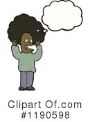 Black Man Clipart #1190598 by lineartestpilot