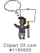Black Man Clipart #1190600 by lineartestpilot