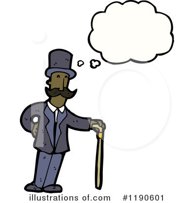 Royalty-Free (RF) Black Man Clipart Illustration by lineartestpilot - Stock Sample #1190601