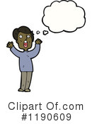 Black Man Clipart #1190609 by lineartestpilot