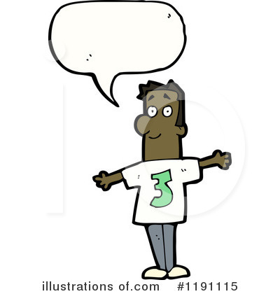 Royalty-Free (RF) Black Man Clipart Illustration by lineartestpilot - Stock Sample #1191115