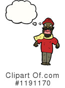 Black Man Clipart #1191170 by lineartestpilot