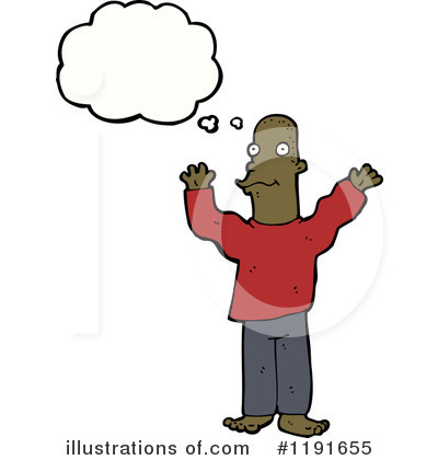 Royalty-Free (RF) Black Man Clipart Illustration by lineartestpilot - Stock Sample #1191655
