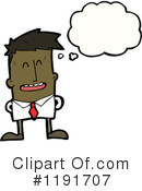 Black Man Clipart #1191707 by lineartestpilot
