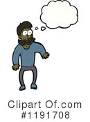 Black Man Clipart #1191708 by lineartestpilot