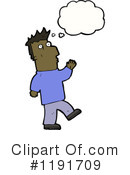 Black Man Clipart #1191709 by lineartestpilot