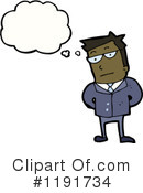 Black Man Clipart #1191734 by lineartestpilot