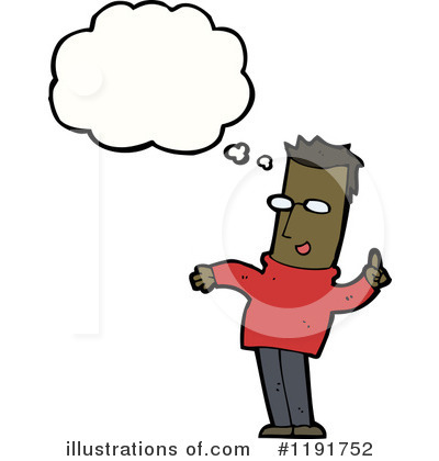 Royalty-Free (RF) Black Man Clipart Illustration by lineartestpilot - Stock Sample #1191752