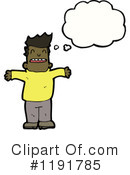 Black Man Clipart #1191785 by lineartestpilot
