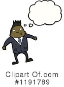 Black Man Clipart #1191789 by lineartestpilot