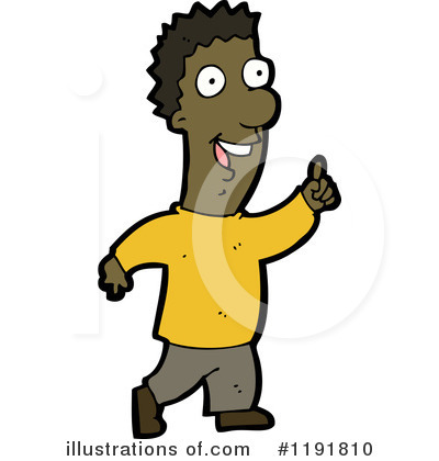 Royalty-Free (RF) Black Man Clipart Illustration by lineartestpilot - Stock Sample #1191810