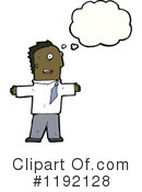 Black Man Clipart #1192128 by lineartestpilot