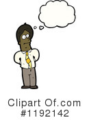 Black Man Clipart #1192142 by lineartestpilot