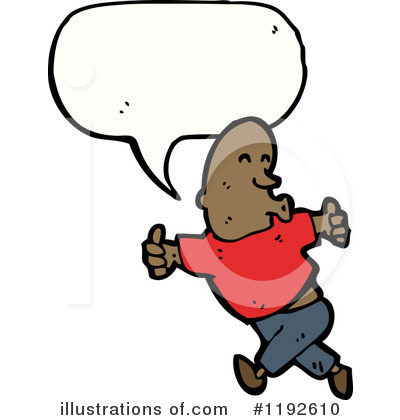 Royalty-Free (RF) Black Man Clipart Illustration by lineartestpilot - Stock Sample #1192610