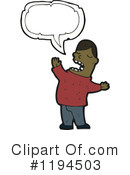 Black Man Clipart #1194503 by lineartestpilot