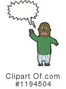 Black Man Clipart #1194504 by lineartestpilot