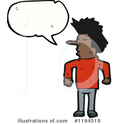 Royalty-Free (RF) Black Man Clipart Illustration by lineartestpilot - Stock Sample #1194519