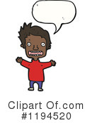 Black Man Clipart #1194520 by lineartestpilot