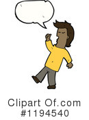 Black Man Clipart #1194540 by lineartestpilot