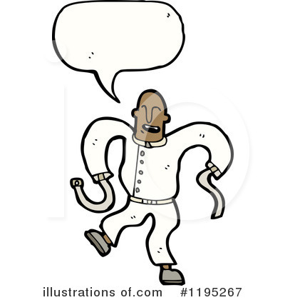 Royalty-Free (RF) Black Man Clipart Illustration by lineartestpilot - Stock Sample #1195267