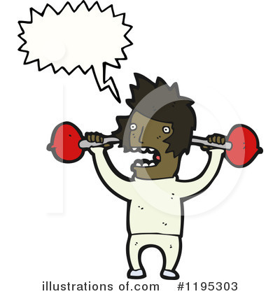 Barbells Clipart #1195303 by lineartestpilot