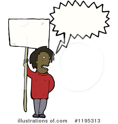 Royalty-Free (RF) Black Man Clipart Illustration by lineartestpilot - Stock Sample #1195313