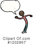 Black Man Clipart #1202867 by lineartestpilot