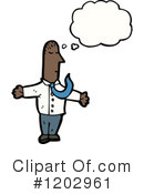 Black Man Clipart #1202961 by lineartestpilot