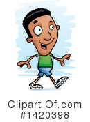 Black Man Clipart #1420398 by Cory Thoman