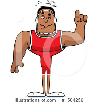 Wrestler Clipart #1504250 by Cory Thoman