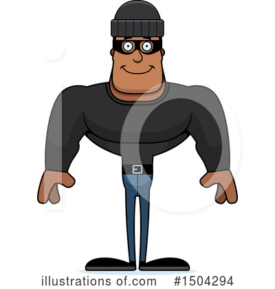 Royalty-Free (RF) Black Man Clipart Illustration by Cory Thoman - Stock Sample #1504294