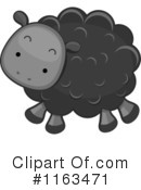 Black Sheep Clipart #1163471 by BNP Design Studio