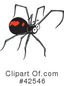 Black Widow Clipart #42546 by Dennis Holmes Designs