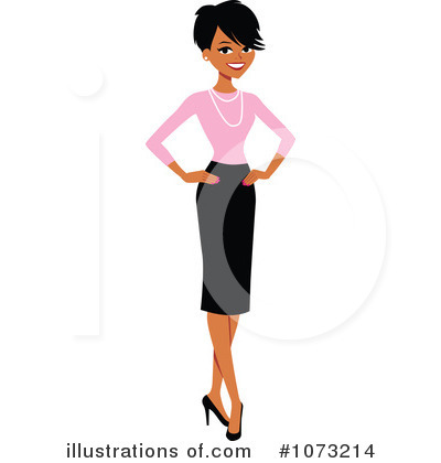 African American Woman Clipart #1073214 by Monica