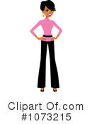 Black Woman Clipart #1073215 by Monica