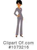 Black Woman Clipart #1073216 by Monica
