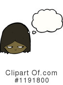 Black Woman Clipart #1191800 by lineartestpilot