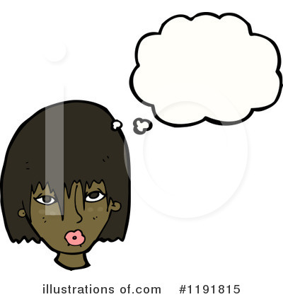 Royalty-Free (RF) Black Woman Clipart Illustration by lineartestpilot - Stock Sample #1191815