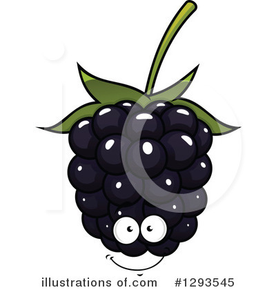 Royalty-Free (RF) Blackberry Clipart Illustration by Vector Tradition SM - Stock Sample #1293545
