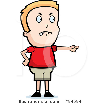 Royalty-Free (RF) Blame Clipart Illustration by Cory Thoman - Stock Sample #94594