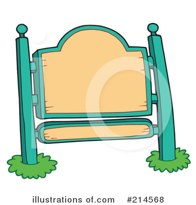 Royalty-Free (RF) Blank Sign Clipart Illustration by visekart - Stock Sample #214568