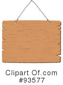 Blank Sign Clipart #93577 by KJ Pargeter