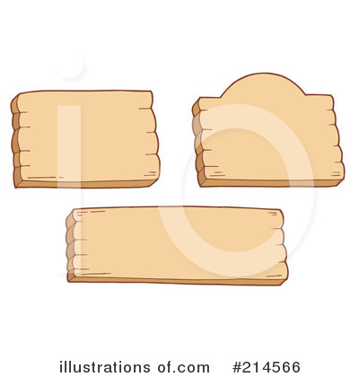 Royalty-Free (RF) Blank Signs Clipart Illustration by visekart - Stock Sample #214566