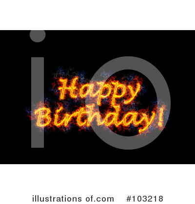 Happy Birthday Clipart #103218 by Michael Schmeling