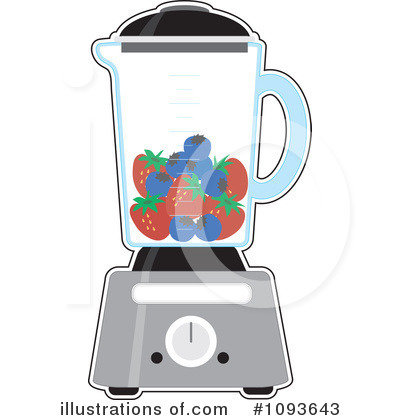 Royalty-Free (RF) Blender Clipart Illustration by Maria Bell - Stock Sample #1093643