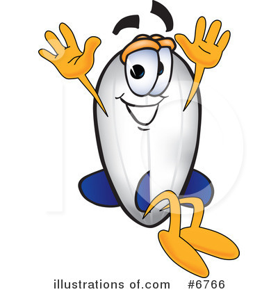 Royalty-Free (RF) Blimp Clipart Illustration by Mascot Junction - Stock Sample #6766
