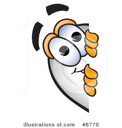 Royalty-Free (RF) Blimp Clipart Illustration by Mascot Junction - Stock Sample #6770