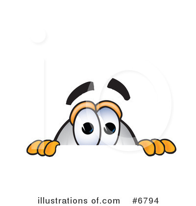 Blimp Character Clipart #6794 by Mascot Junction
