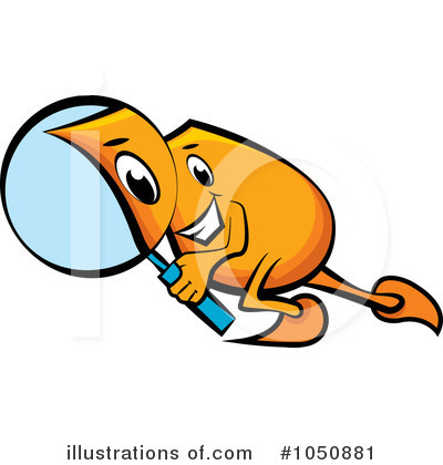 Magnifying Glass Clipart #1050881 by MilsiArt