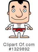 Block Head White Man Clipart #1329892 by Cory Thoman